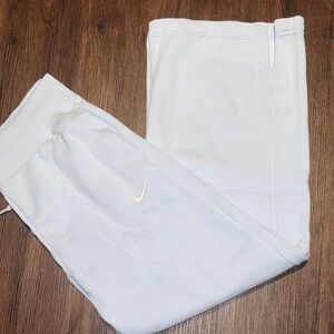 Nike Womens blue Sweatpants with white Logo Brand new with tags